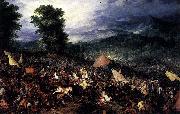 The Battle of Issus Jan Brueghel